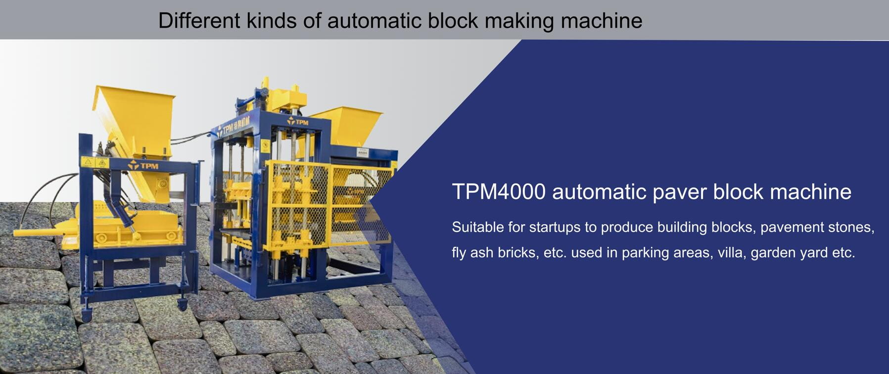 concrete block machine manufacturers