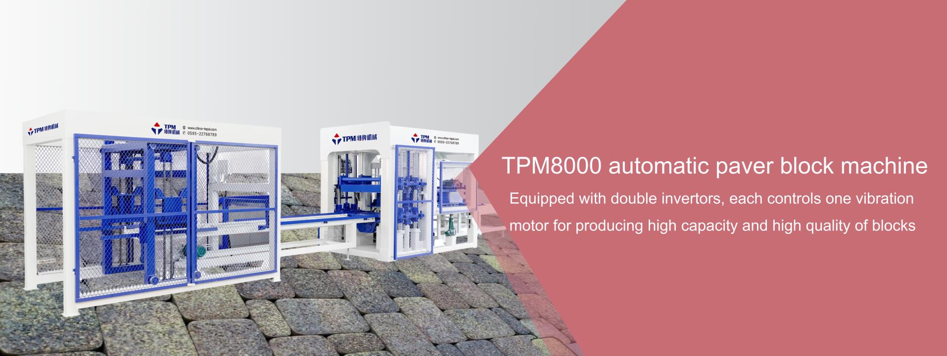 pavement bricks machine