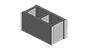 Concrete hollow block