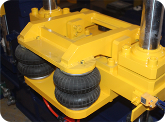 air bag systme block machine