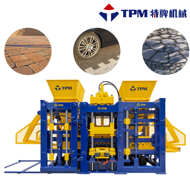 European Design Concrete Paver Block Machine